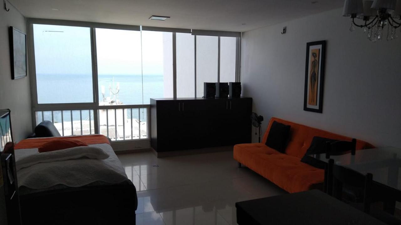 Apartamento 1 Habitacion Edificio Cristoforo Colombo #808 Cartagena Buitenkant foto